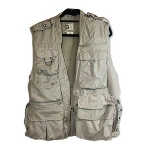 Travelers Vest Outdoor Fishing Hiking Hunting Outdoor Gear Safari Size Large